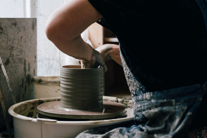 Throwing Giant Gravy Jug