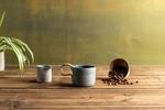 Coffee Cup - Dark Blue-Grey