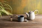 Tea Cup - Dark Blue-Grey