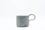 Breakfast Cup Dark Blue Grey