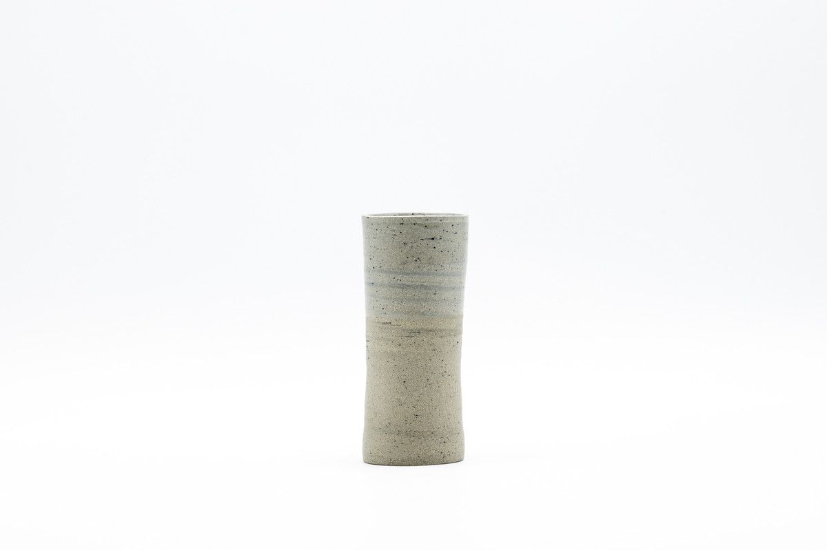 Thin Vase - Pale Grey-Blue Thin Vase - Pale Grey-Blue
