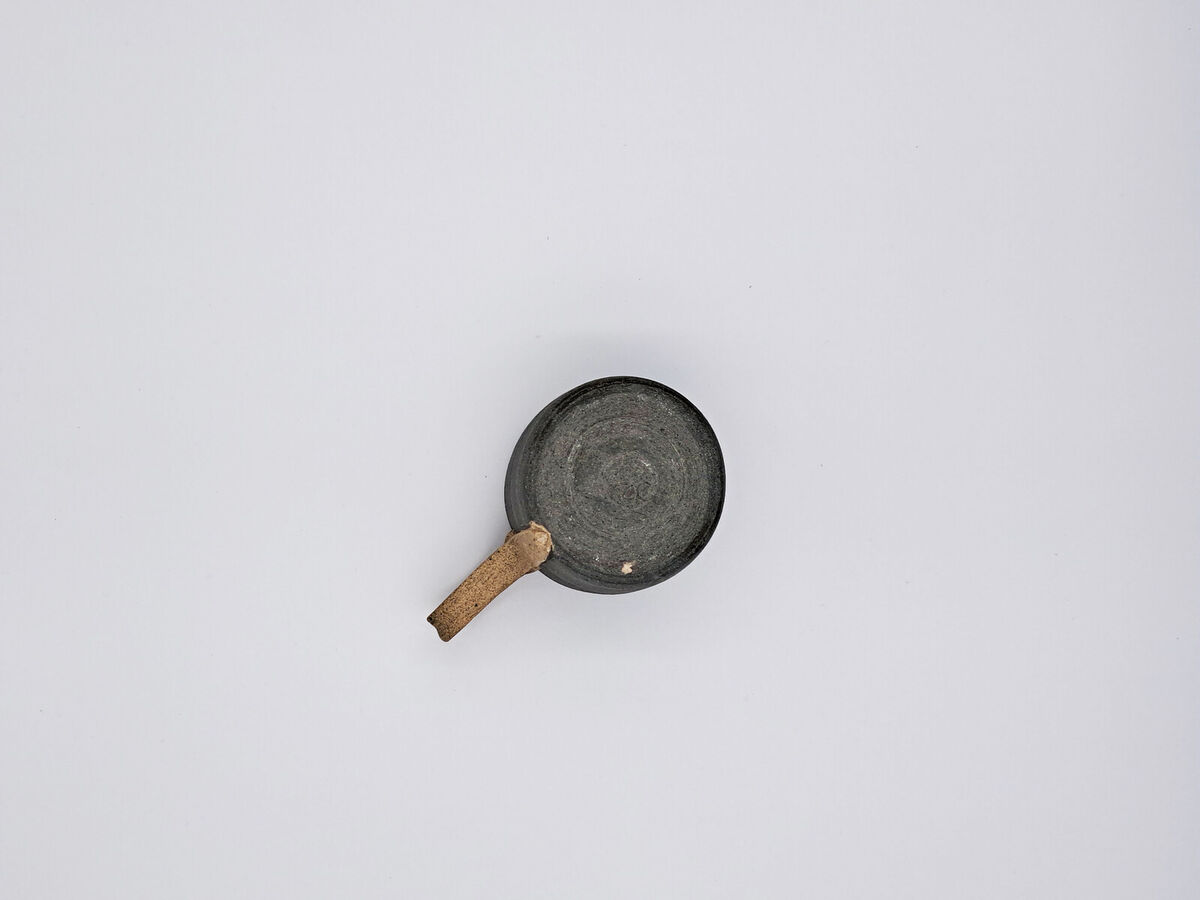 Coffee Cup - Dark Blue-Grey Detail