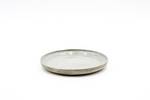 Gravy Boat Plate in Pale Grey Blue