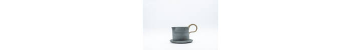 Gravy Boat Set in Dark Blue Grey