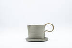 Gravy Boat Set in Pale Grey Blue
