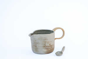 Stoneware Ceramic Gravy Jug