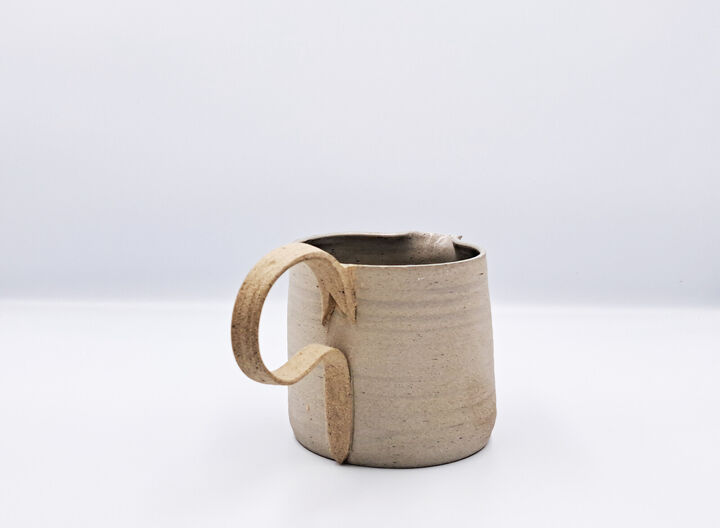 Gravy Jug - Pale Grey-Blue Detail