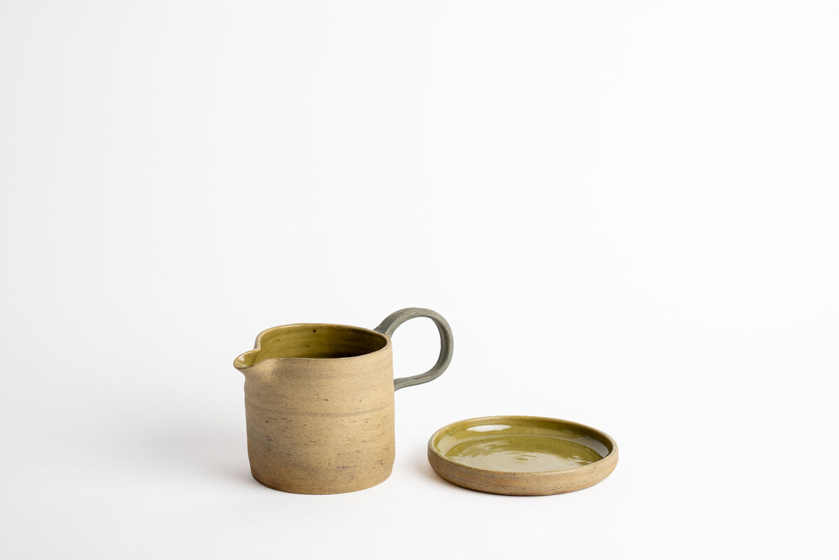 Gravy Jug Set - Beige Separate