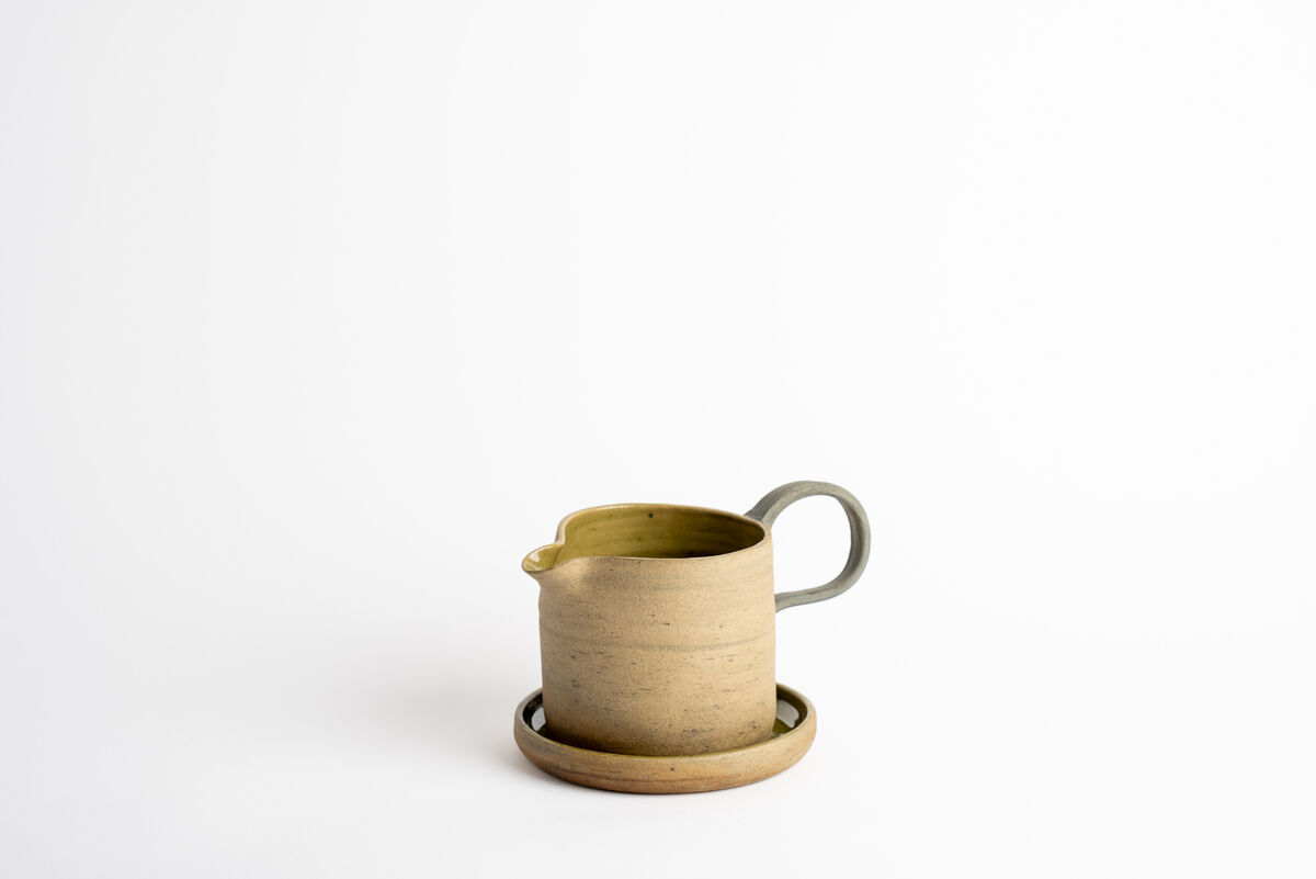 Gravy Boat Set - Beige - Top View