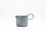 Large Gravy Jug Dark Blue Grey