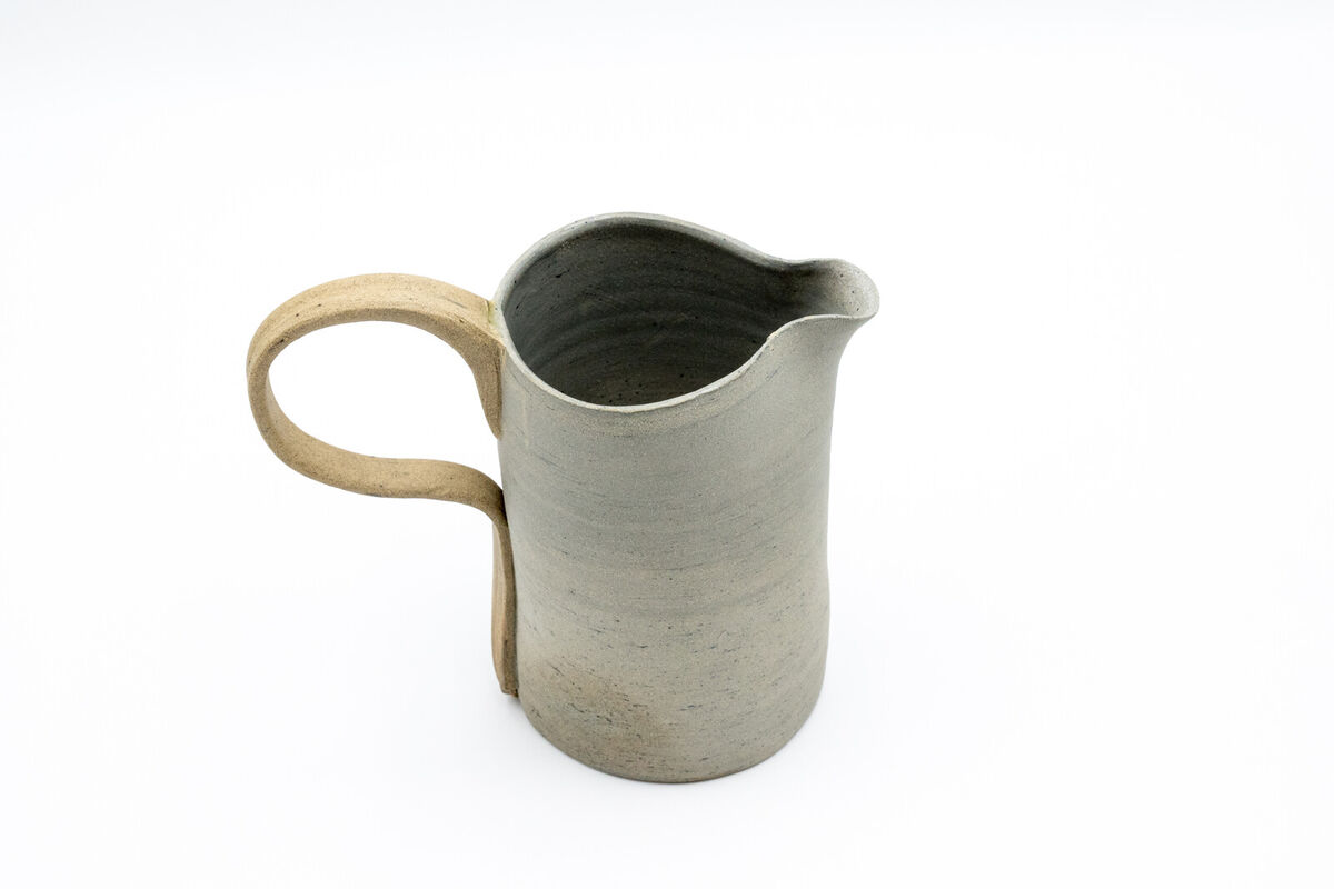 Large Jug - Pale Grey-Blue Large Jug - Pale Grey-Blue