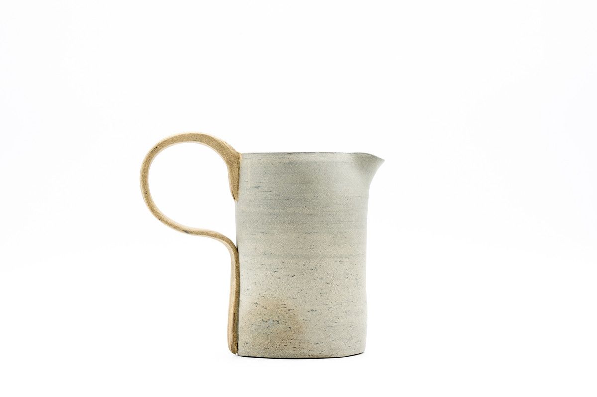 Large Jug - Pale Grey-Blue Large Jug - Pale Grey-Blue