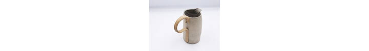 Large Jug - Pale Grey-Blue Detail