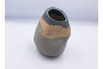 Large Vessel Blue & Beige