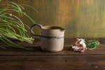 LE Large Gravy Jug Sandy Beige