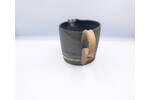 Limited Edition 1 litre Hand-thrown Ceramic Stoneware Decorative Gravy Jug in Dark Grey Blue