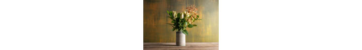 Medium Vase - Pale Grey-Blue