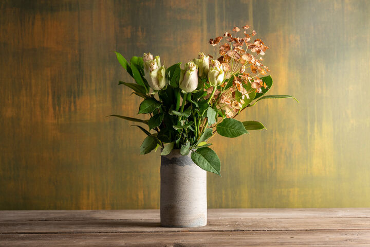 Medium Vase - Pale Grey-Blue