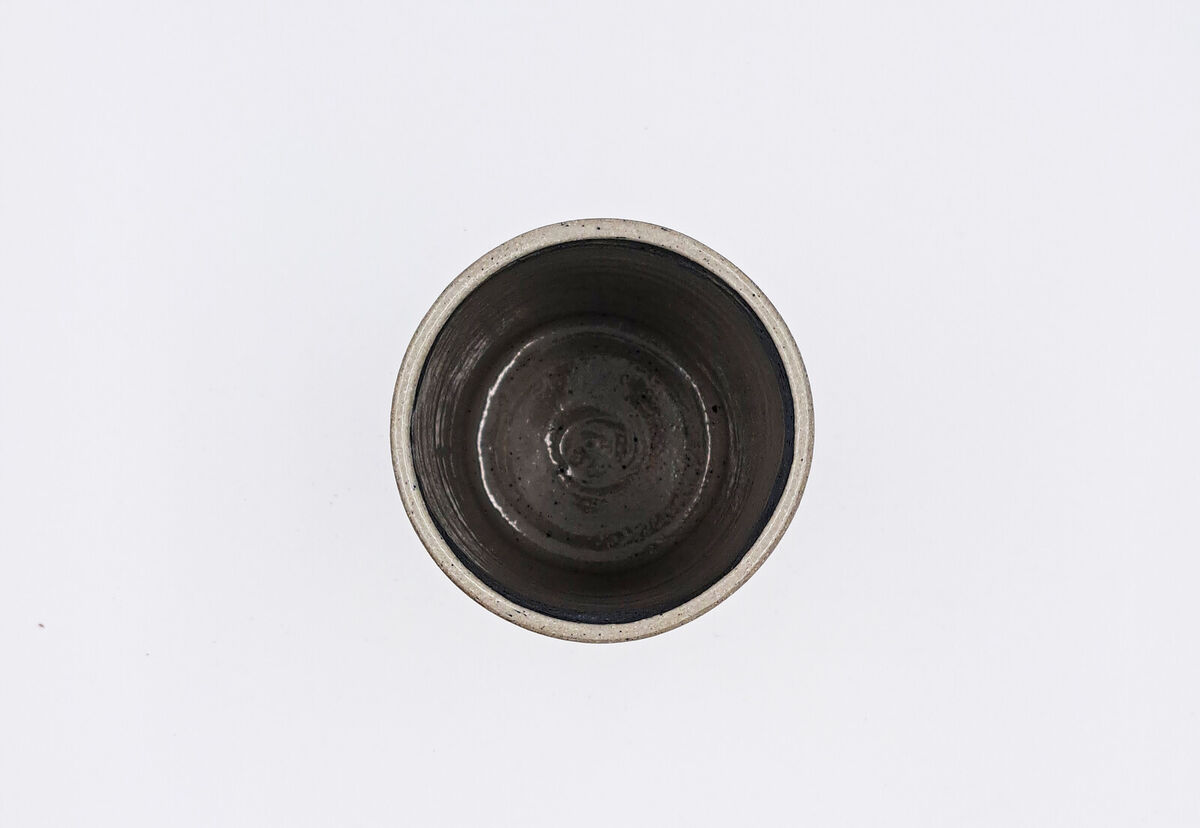 Medium Vase - Pale Grey-Blue Detail
