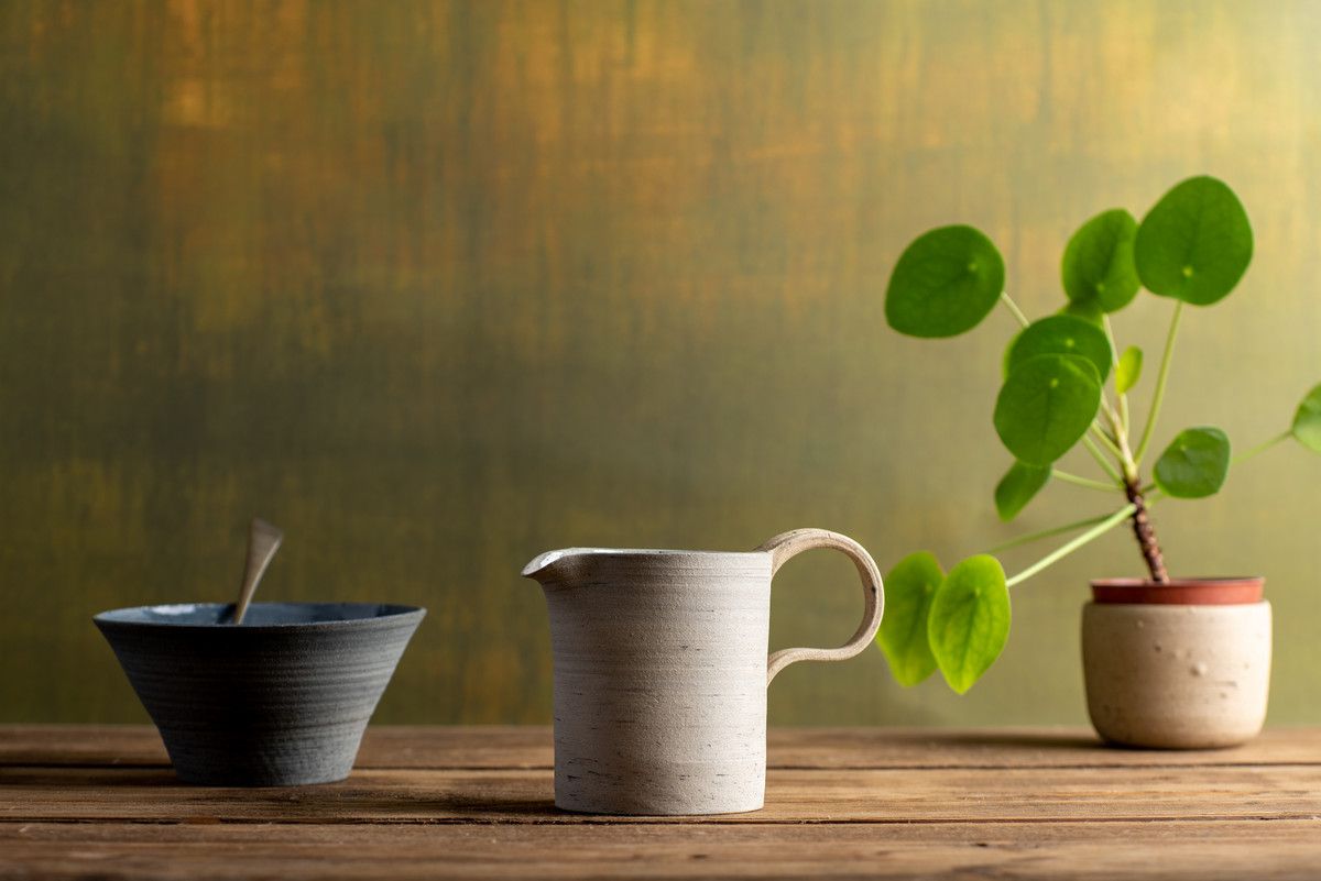 Milk Jug - Pale Grey-Blue