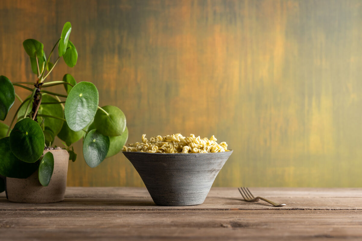 Pasta Bowl - Dark Blue-Grey Pasta Bowl - Dark Blue-Grey