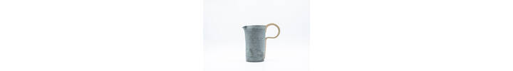 Pitcher in Dark Blue Grey