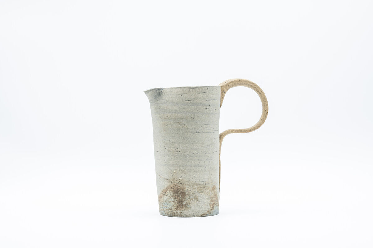 Pitcher in Pale Grey Blue