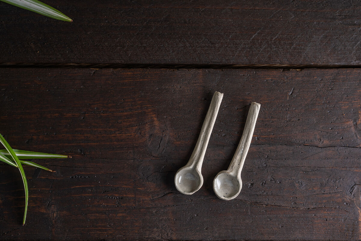 Set of Two Spoons