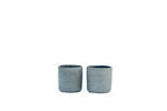 Wine Beaker - Dark Grey-Blue (white)