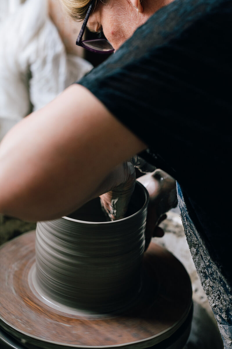 Throwing a Large Gravy Jug