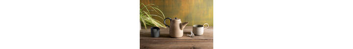 Teapot in Sandy Beige