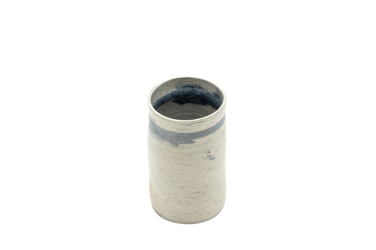 Pale Blue-Grey Vase