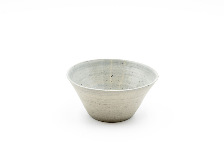 Olive Bowl - Pale Grey Blue