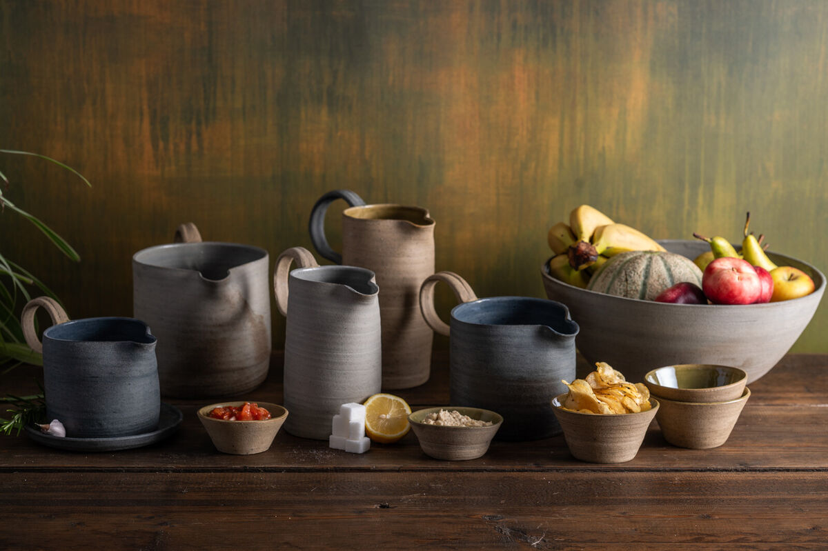 Examples of Coloured Clay