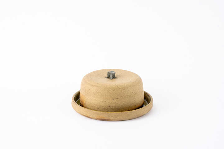 Stoneware Ceramic Butter Dish