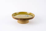 Raised Platter with circles
