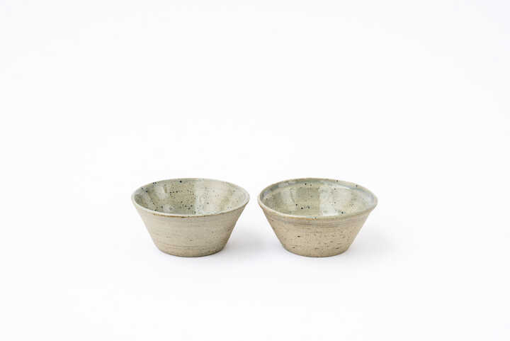 Handmade Ceramic Set of Two Olive Bowls