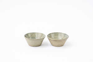Handmade Ceramic Set of Two Olive Bowls