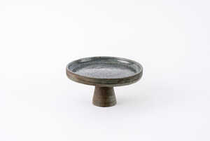 Handmade Ceramic Raised Platter