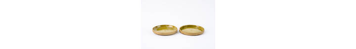 A Set of Two Tea Plates