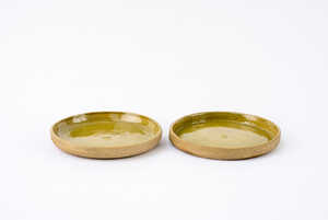 Stoneware Ceramic Tea Plates