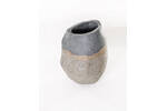 Small Vessel Blue & Beige Design: Edge